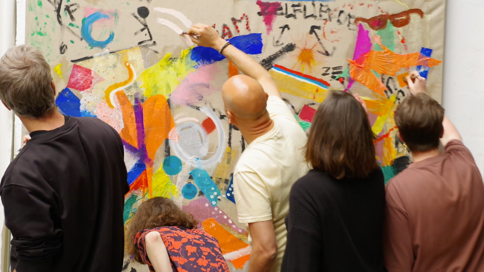 The emerging collective canvas.